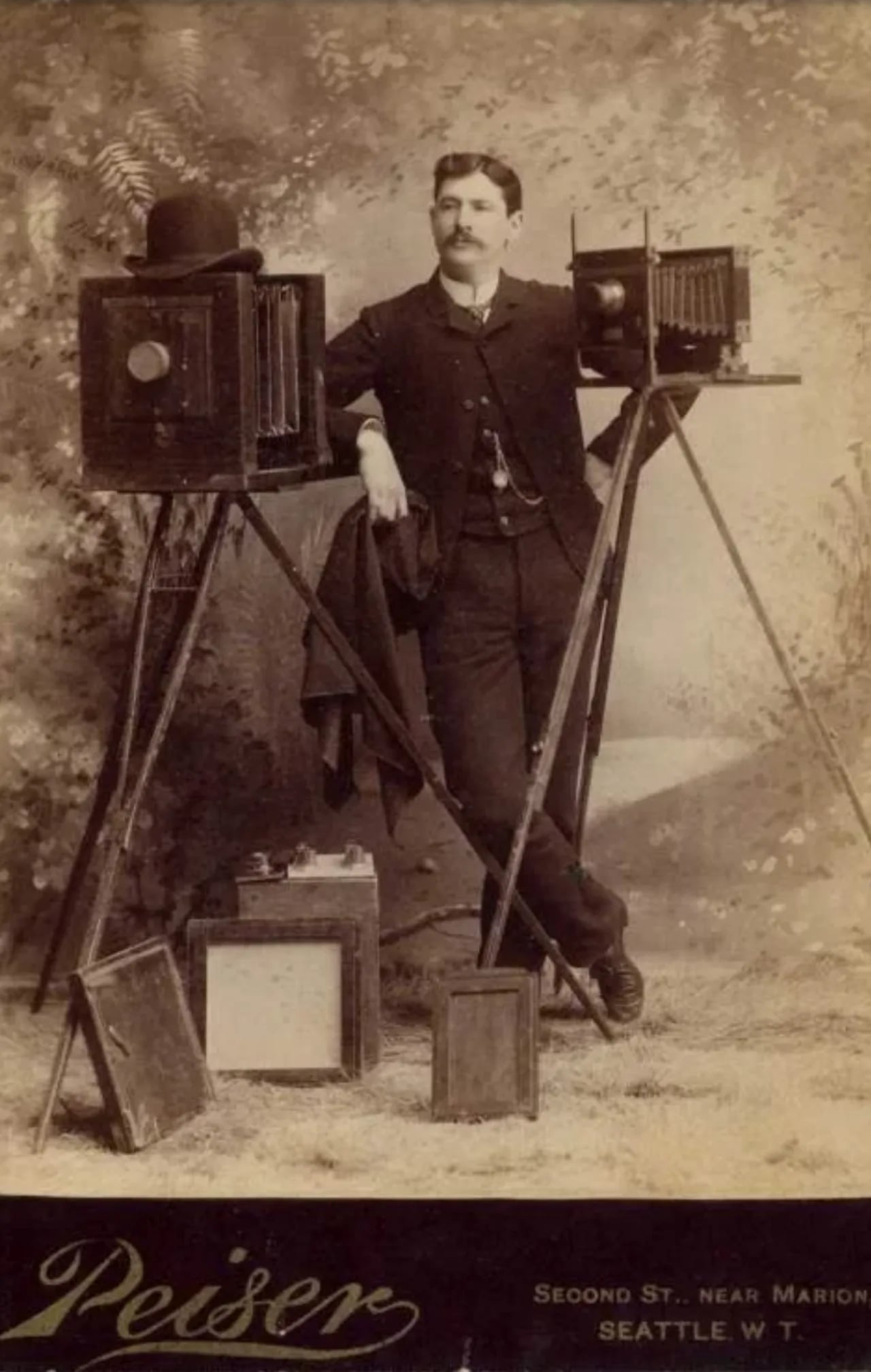 Porträt von Theodore E. Peiser (1853–1922) – Gedenkseite