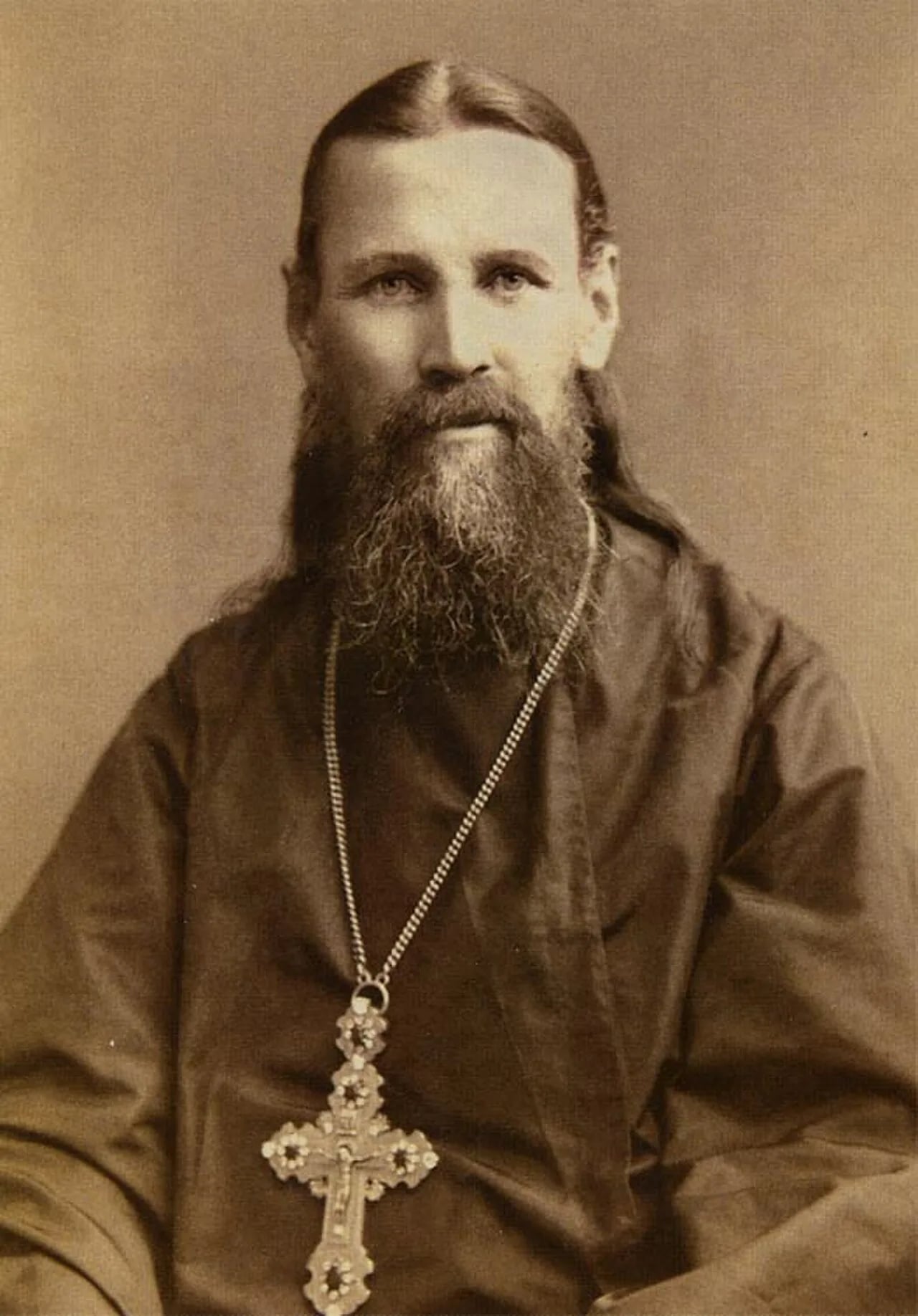 Porträt von Johannes von Kronstadt (1829–1908) – Gedenkseite