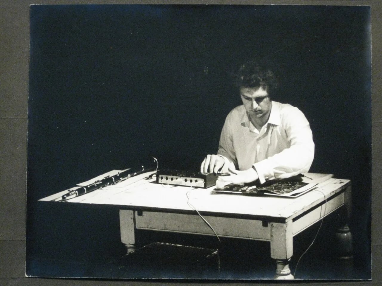 Portrait of Hugh Davies (1943–2005) – memorial page