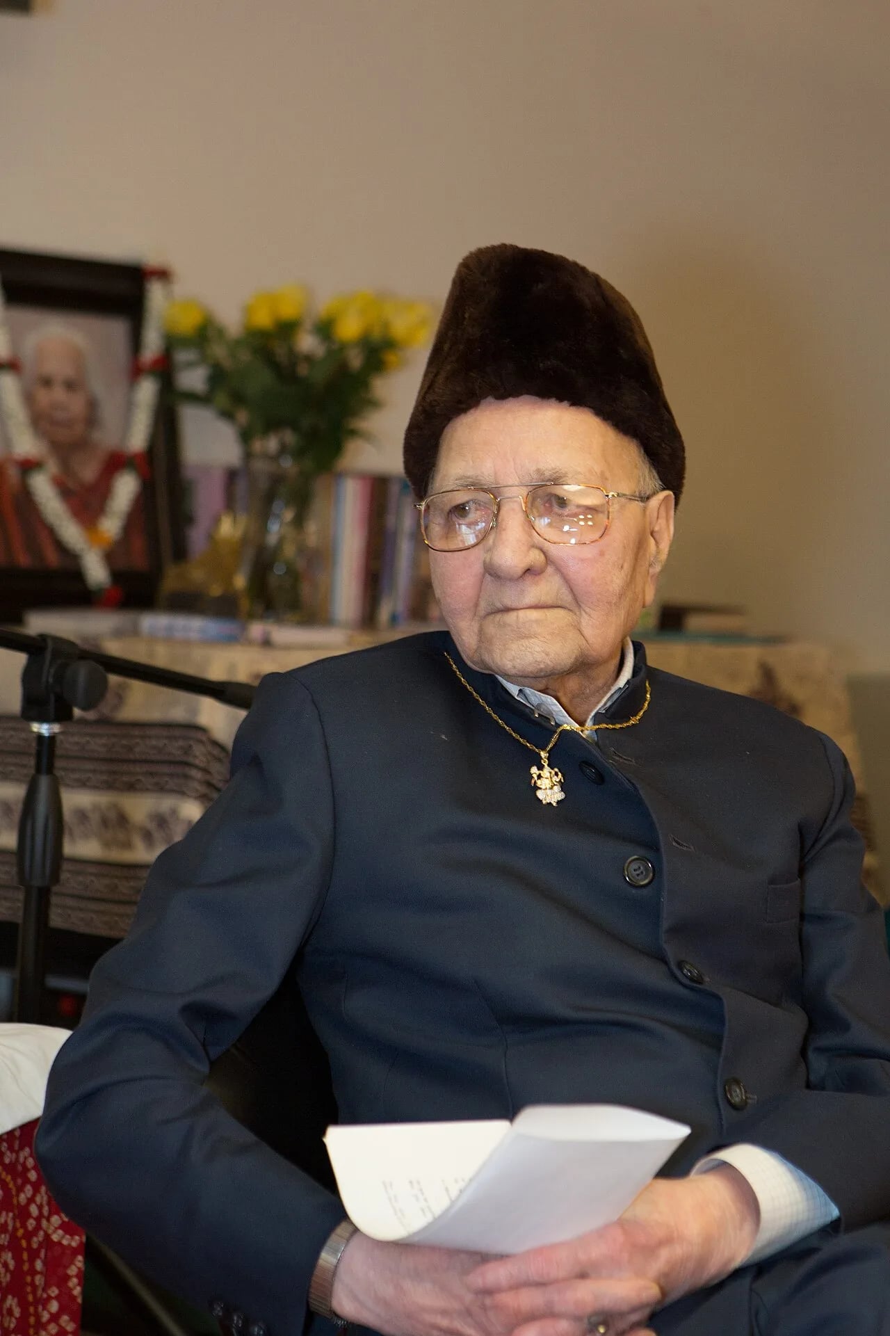 Porträt von Gulab Khandelwal (1924–2017) – Gedenkseite
