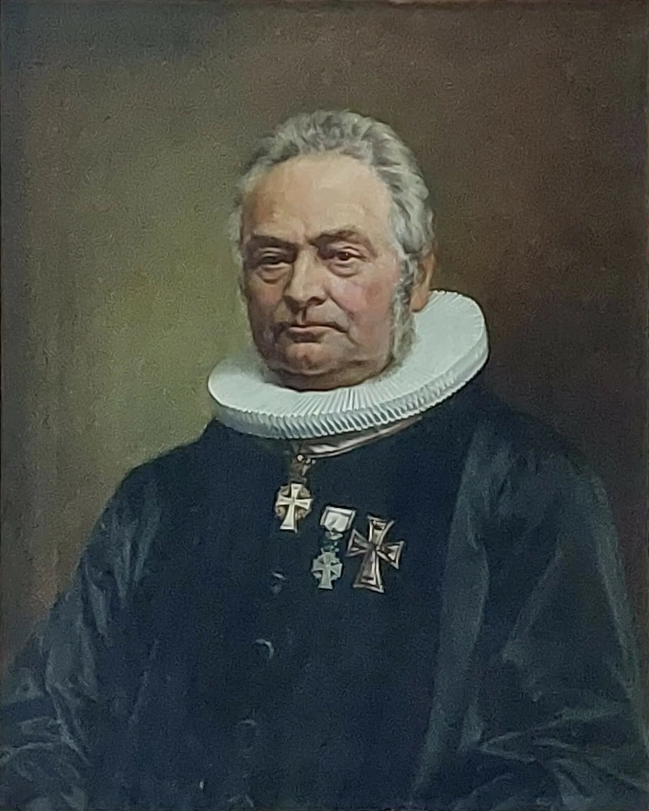 Porträt von Jacob Brøgger Daugaard (1796–1867) – Gedenkseite