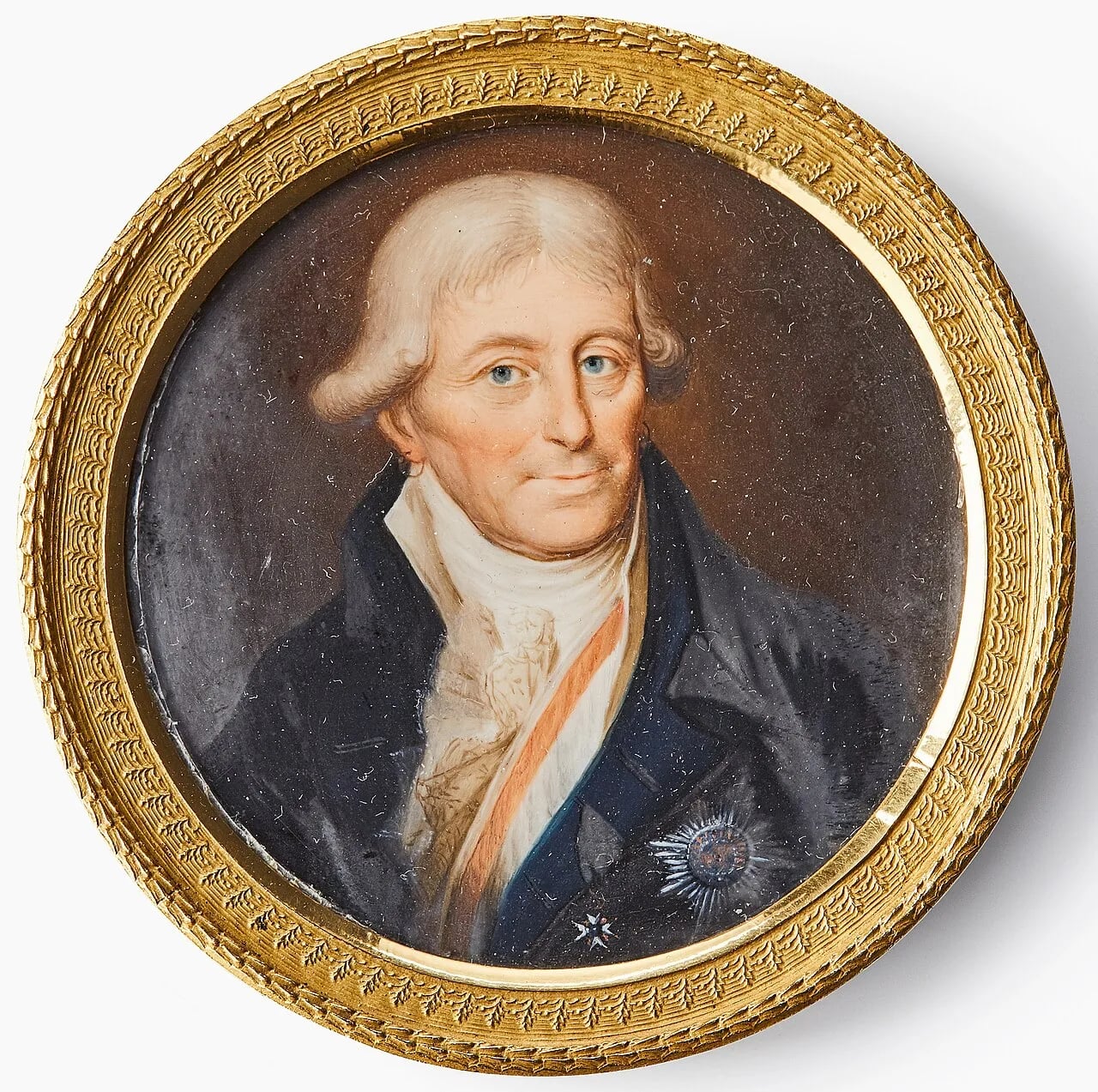 Porträt von Jean Jacques de Geer (1737–1809) – Gedenkseite