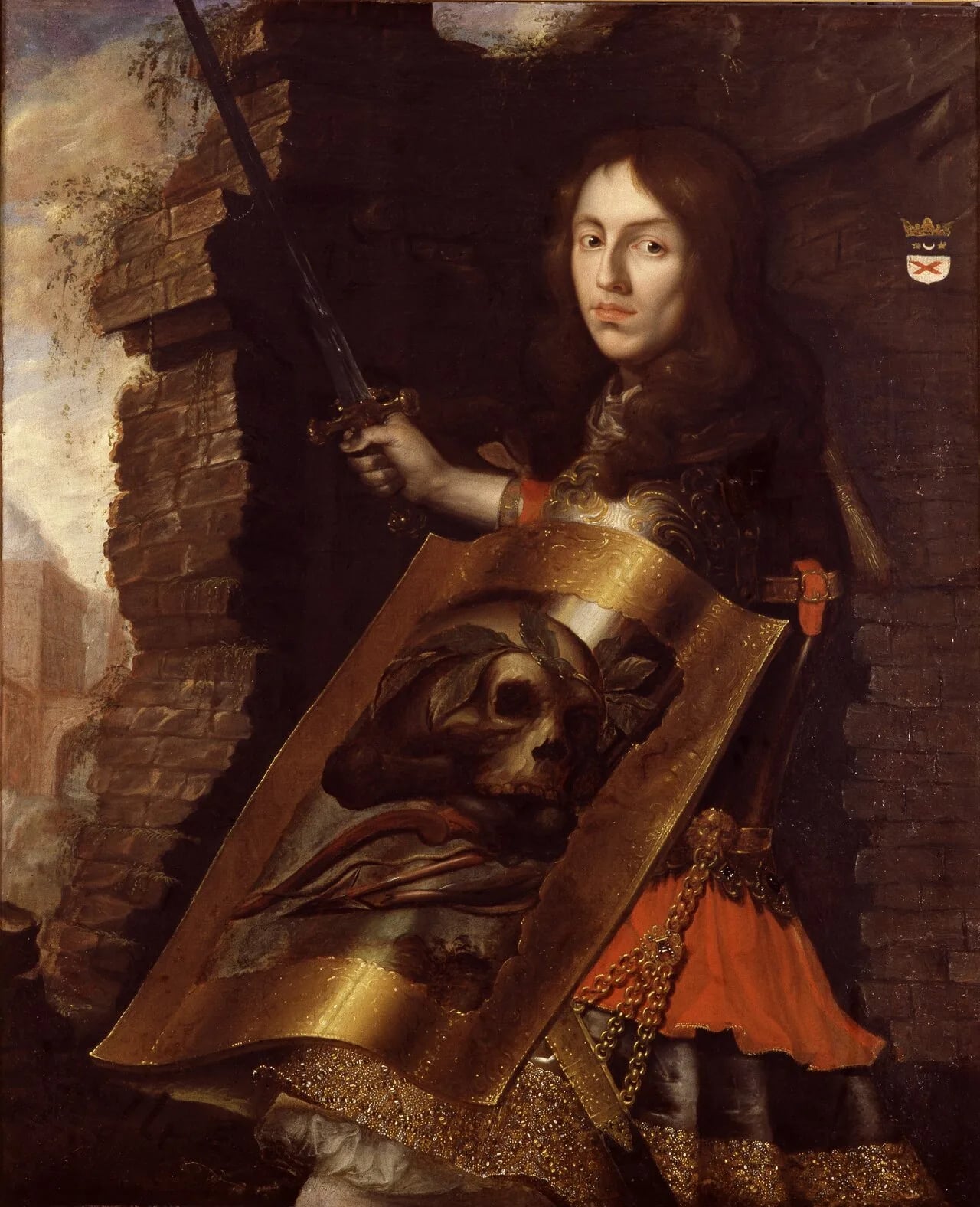Porträt von Pontus Fredrik De la Gardie (1630–1692) – Gedenkseite