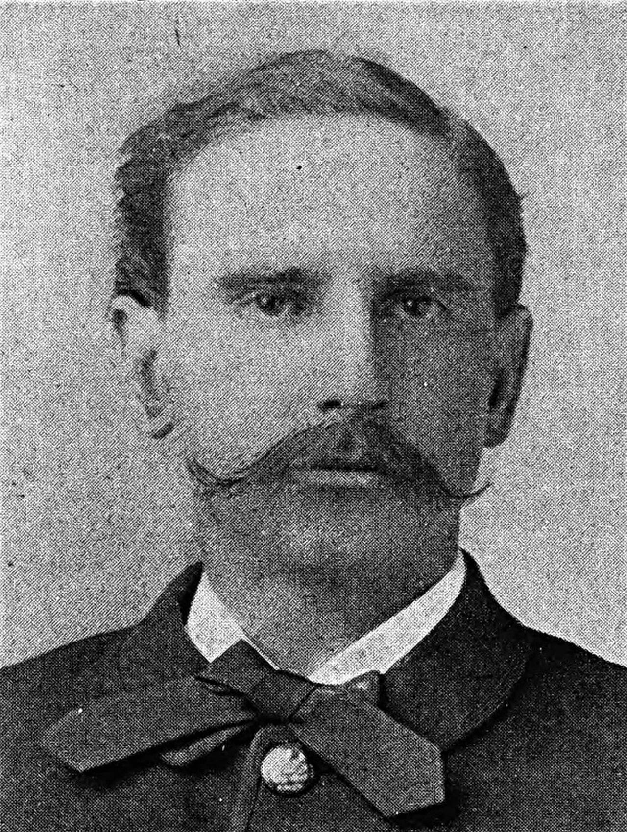 Porträt von Edward W Casey (1850–1891) – Gedenkseite
