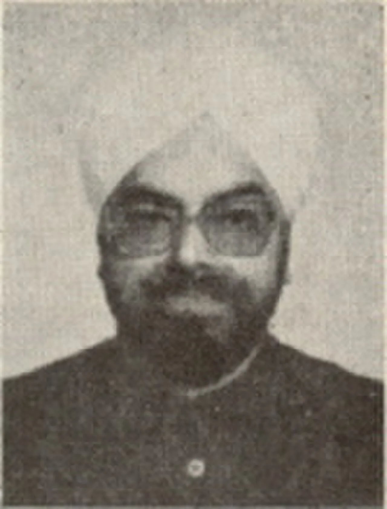 Porträt von Gurdial Singh Dhillon (1915–1992) – Gedenkseite