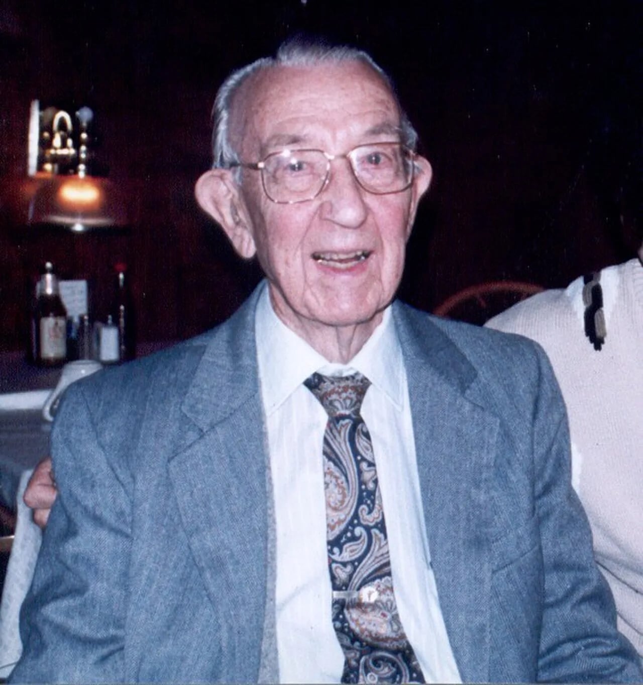 Porträt von Gustav Anders Hemwall (1908–1998) – Gedenkseite