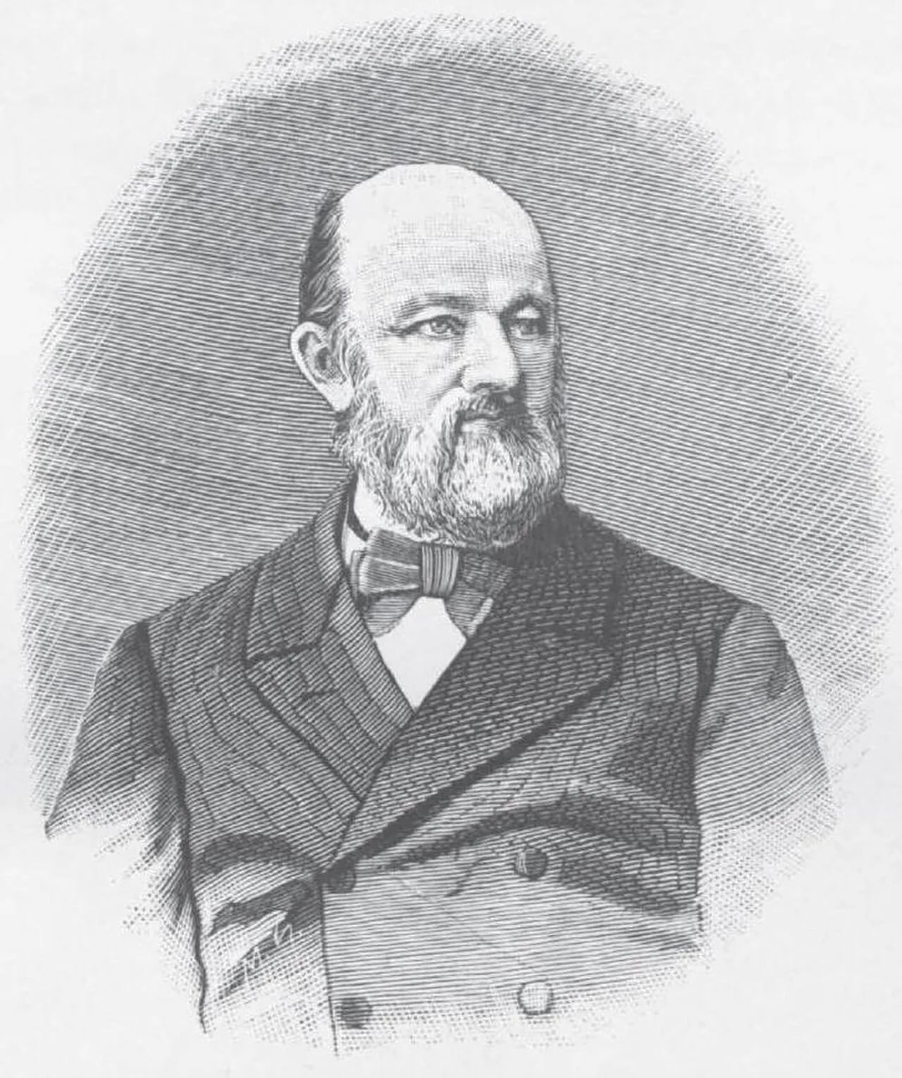 Porträt von Johann Friedrich Julius Schmidt (1825–1884) – Gedenkseite