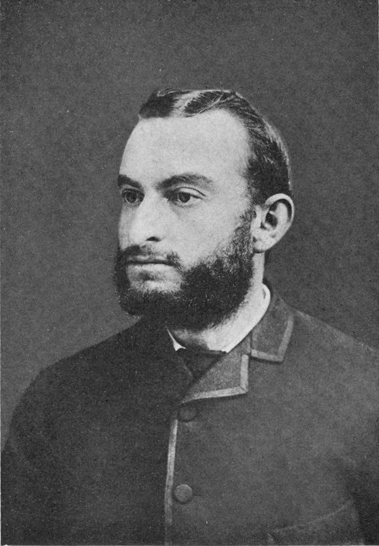 Portrait of Gustave Frohman (1854–1930) – memorial page