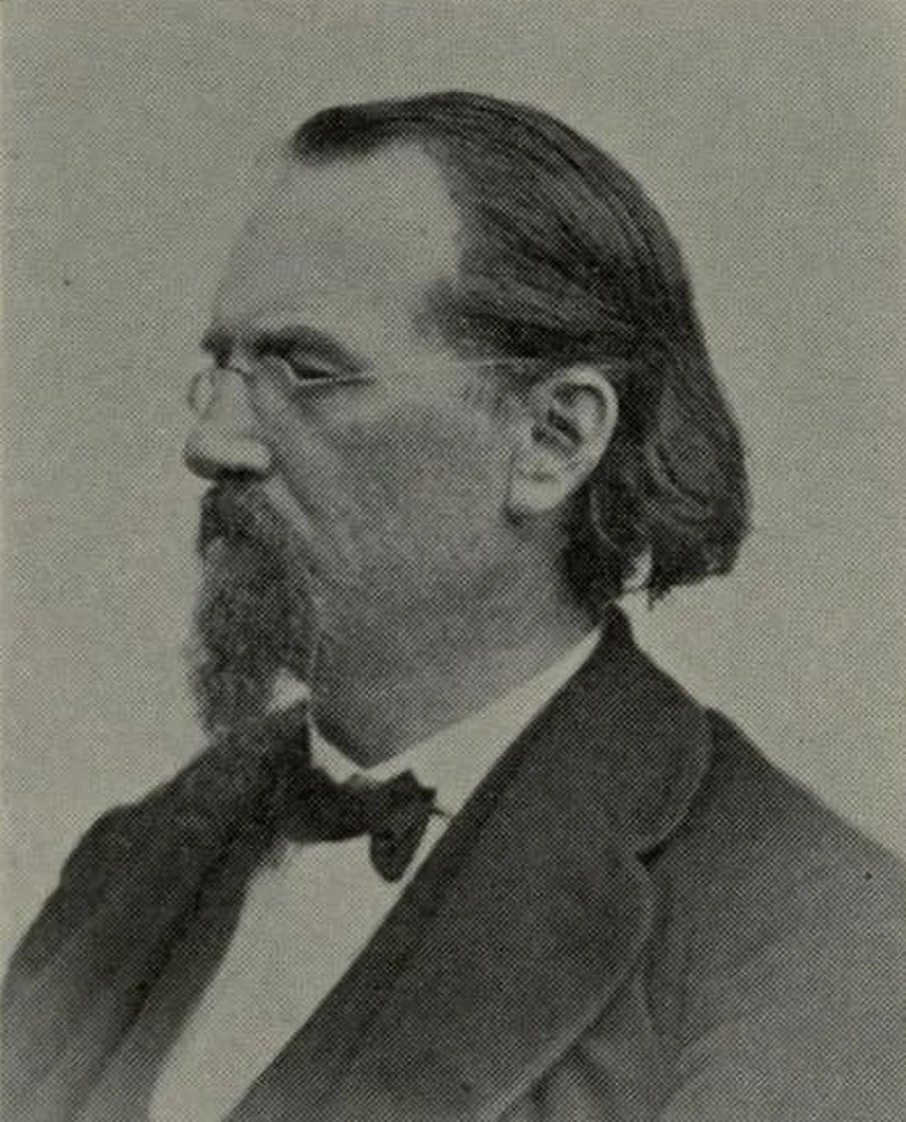 Porträt von Gustave J. Stoeckel (1819–1907) – Gedenkseite