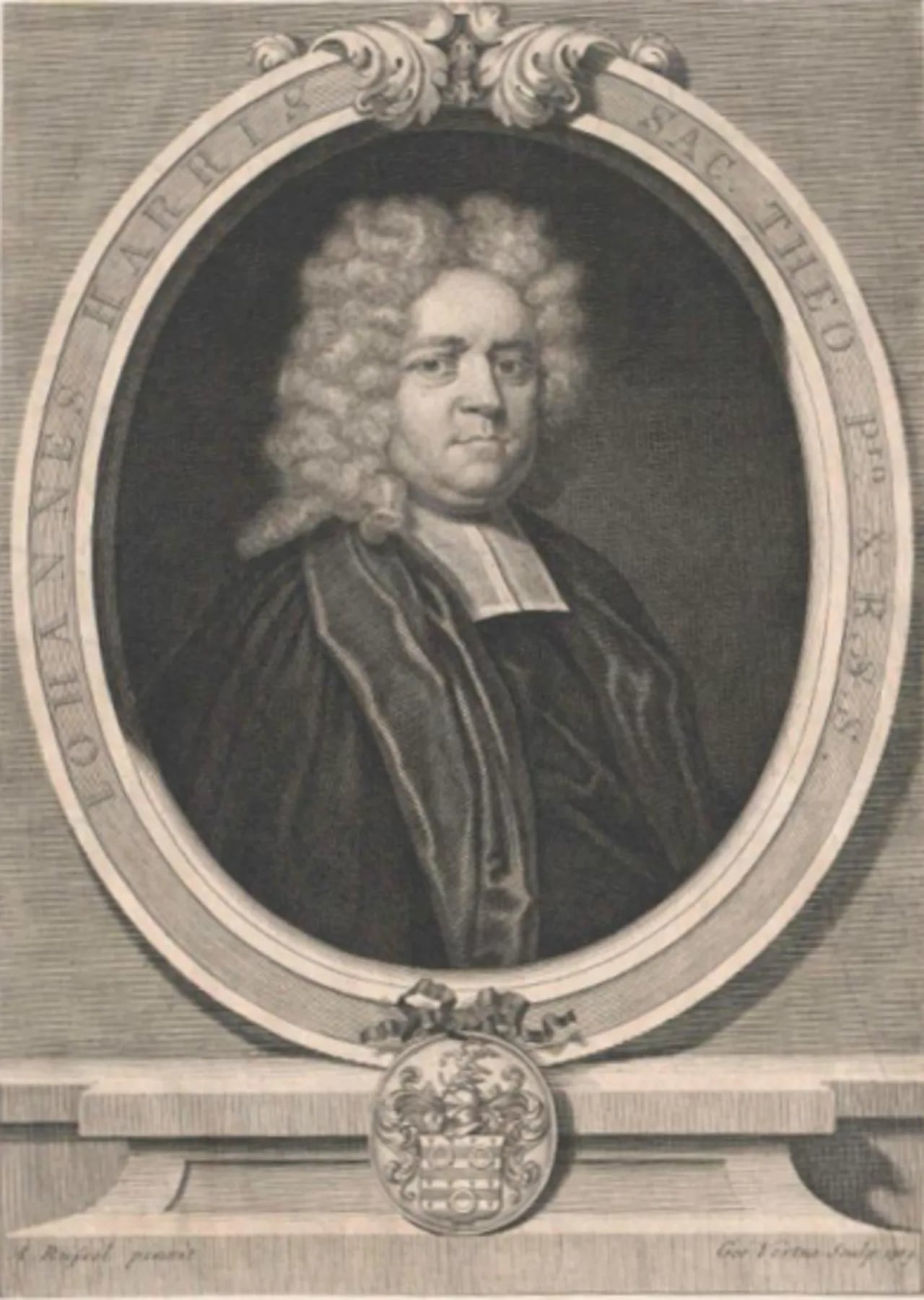 Porträt von John Harris (1666–1719) – Gedenkseite