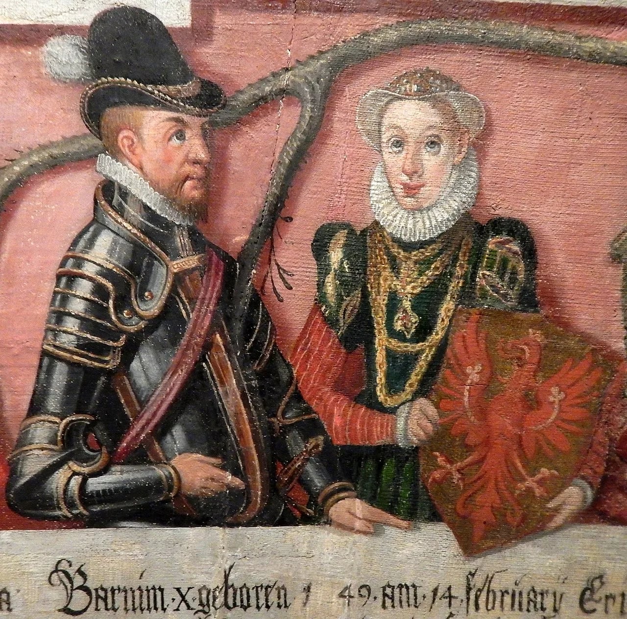 Porträt von Anna Maria von Brandenburg (1567–1618) – Gedenkseite