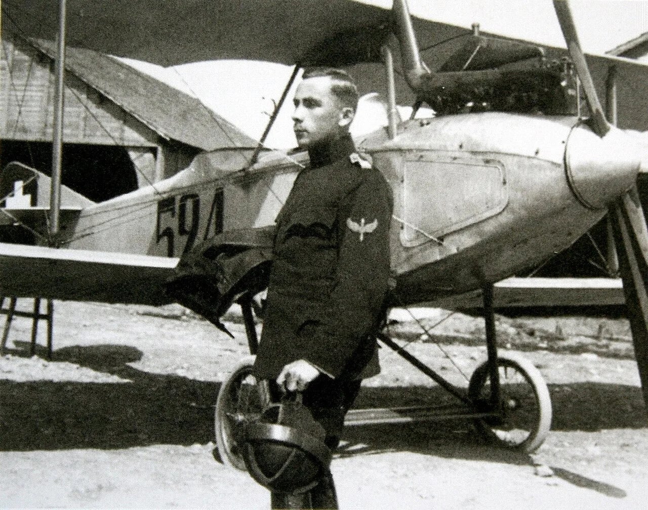 Porträt von Walter Mittelholzer (1894–1937) – Gedenkseite