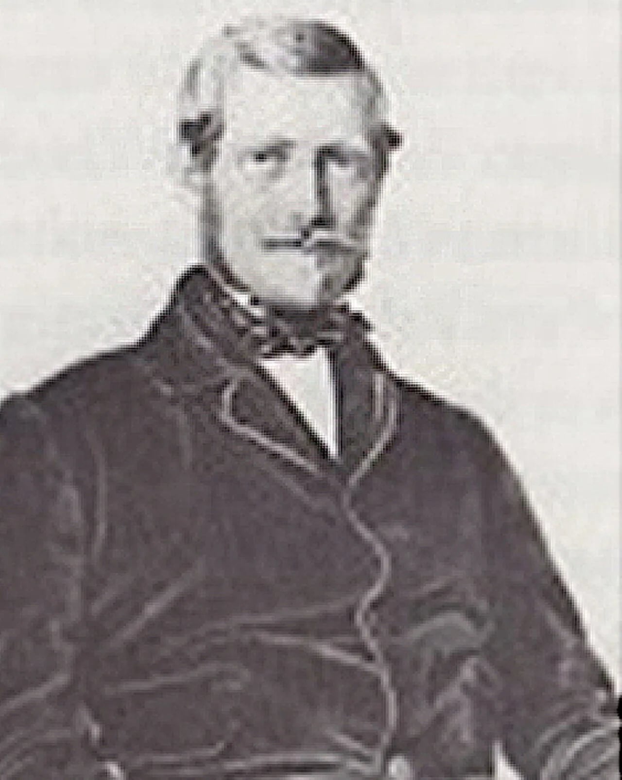 Porträt von Carl Israel Wilhelm Douglas (1824–1898) – Gedenkseite