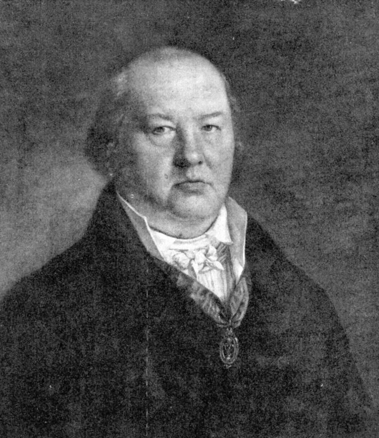 Porträt von Pehr Dubb (1750–1834) – Gedenkseite