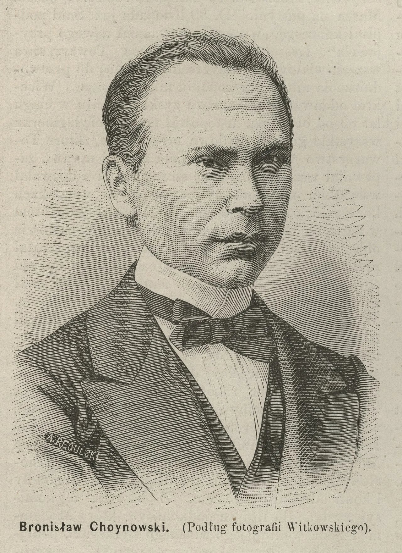 Portrait of Bronisław Chojnowski (1836–1870) – memorial page