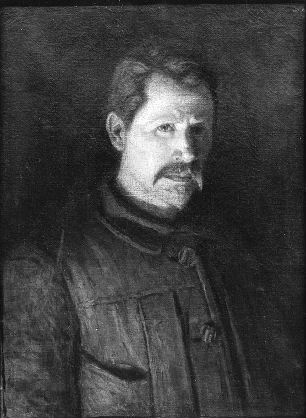 Portrait of Einar Øfsti (1862–1906) – memorial page