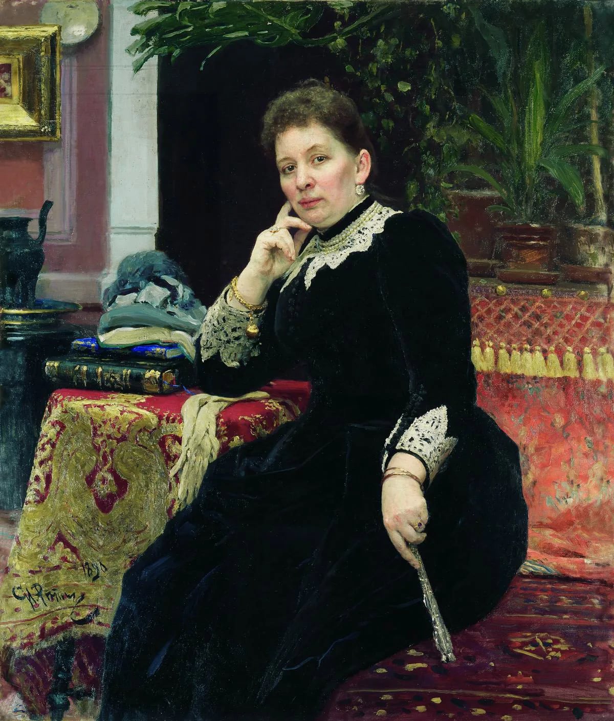 Portrait of Olga Sergejewna Alexandrowa (1847–1927) – memorial page