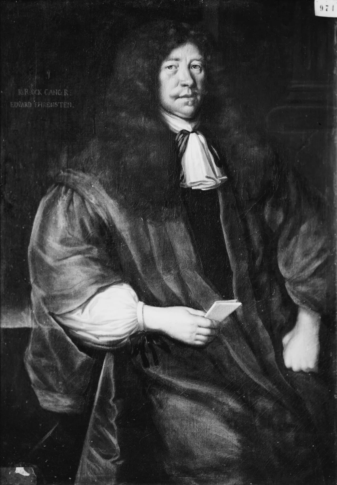 Porträt von Edvard Ehrenstéen (1620–1686) – Gedenkseite
