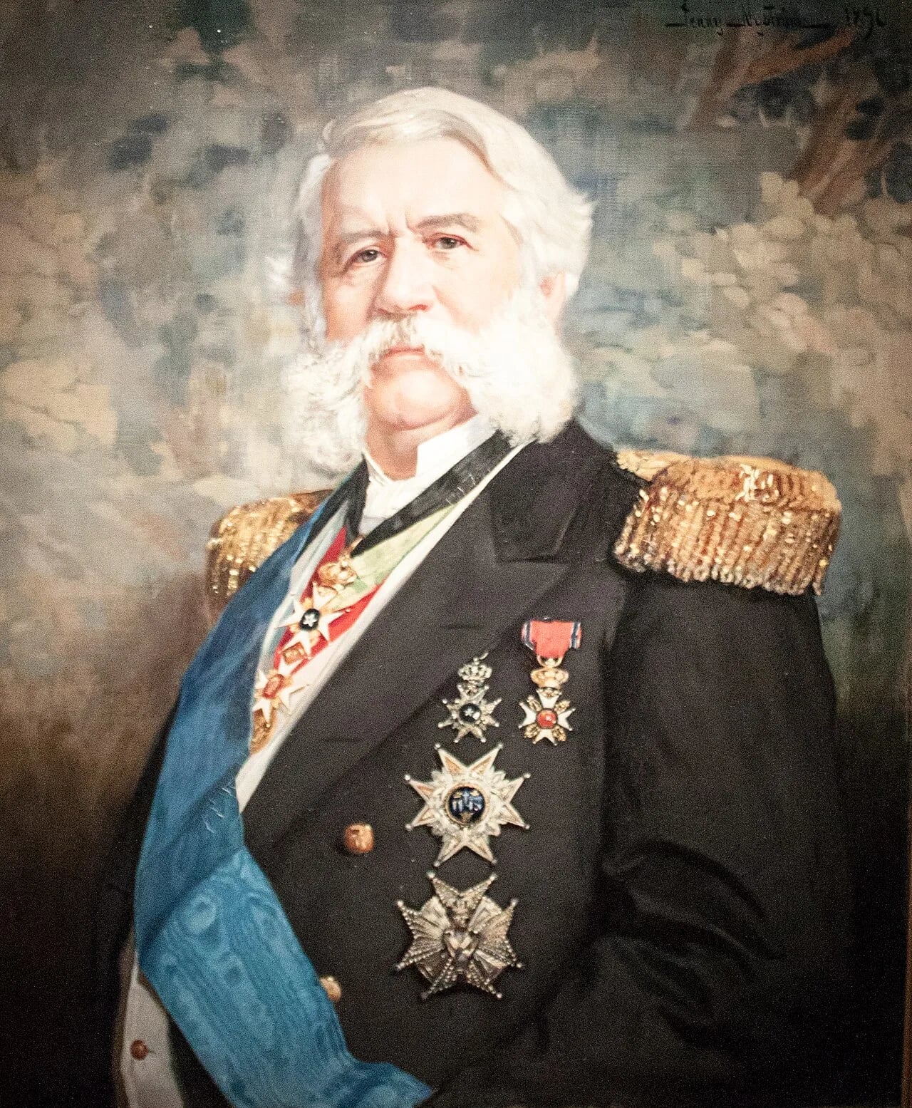 Portrait of Albert Ehrensvärd the Elder (1821–1901) – memorial page