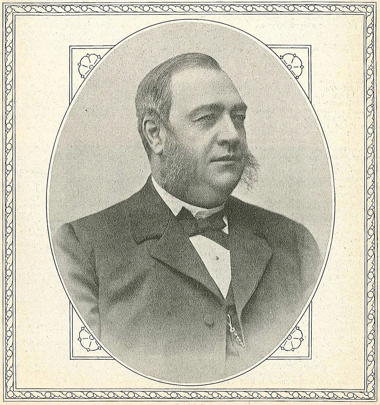 Portrait of Gustaf Ekdahl (1835–1911) – memorial page