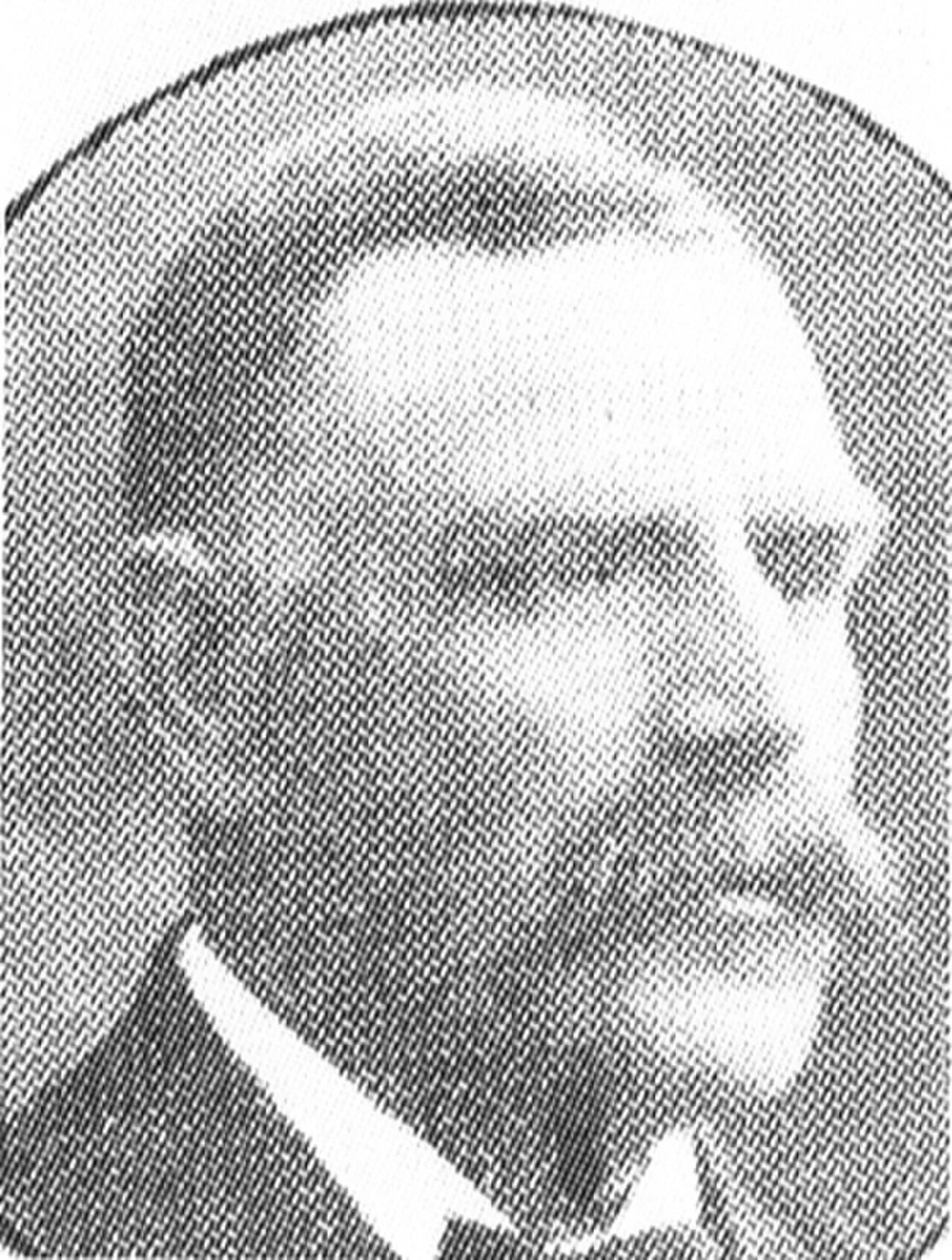Porträt von Gustaf Adolf Eklund (1868–1919) – Gedenkseite