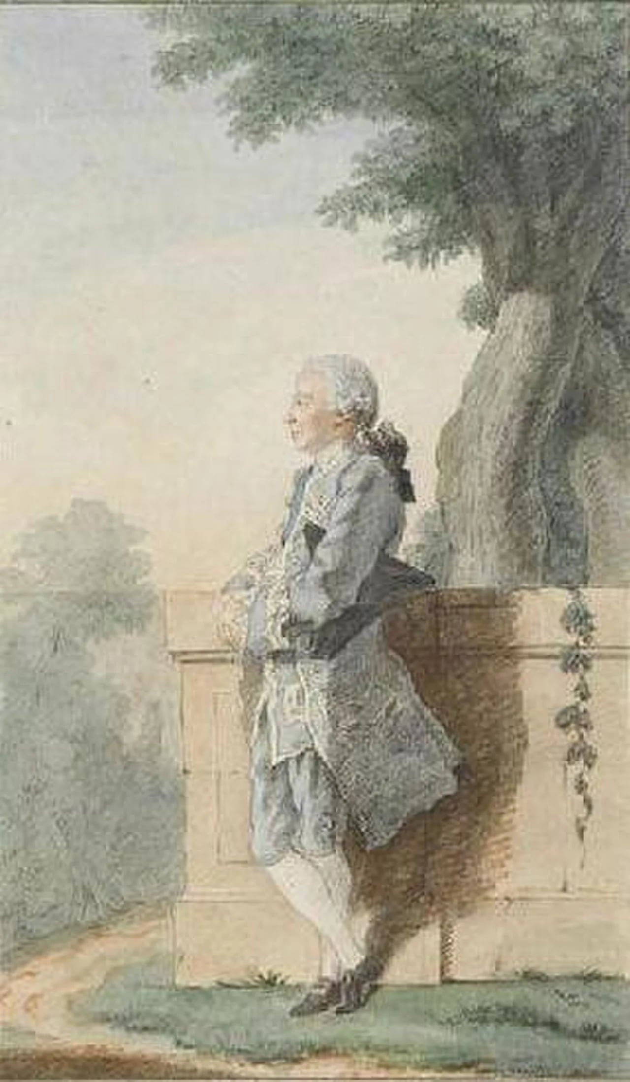 Porträt von Charles-François de Broglie (1719–1781) – Gedenkseite