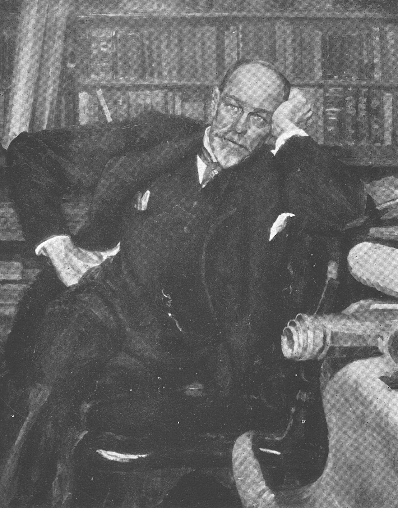 Porträt von Gustaf Ekman (1852–1930) – Gedenkseite