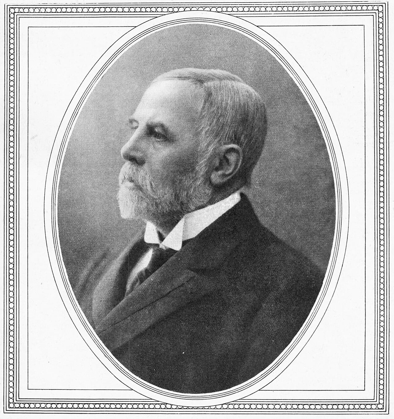 Porträt von Johan Ekman (1854–1919) – Gedenkseite