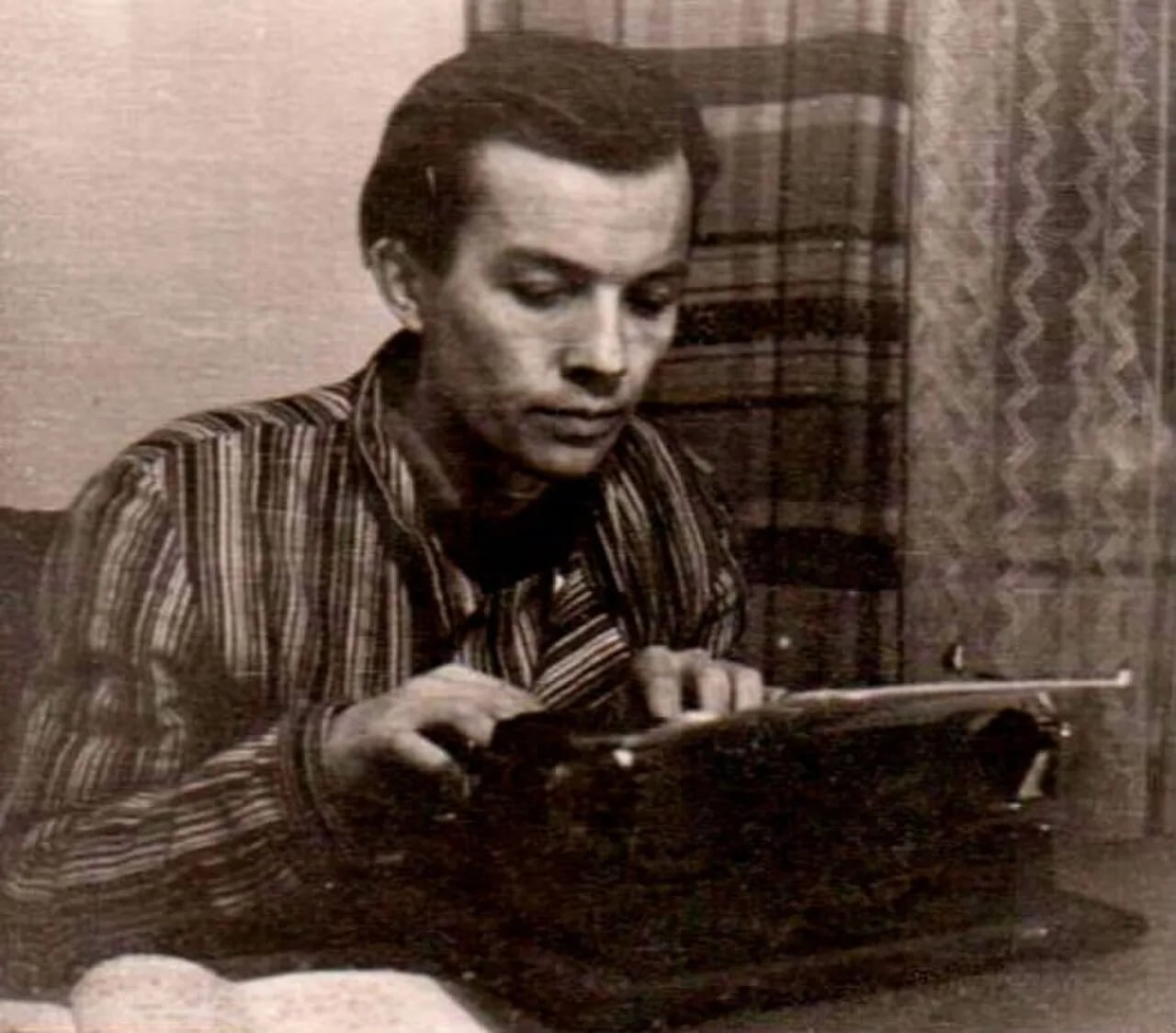 Portrait of Pavel Michajlovič Bulušev (1925–1991) – memorial page