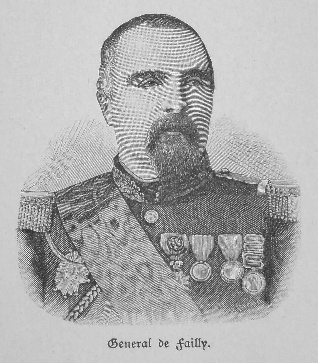 Portrait of Pierre de Failly (1810–1892) – memorial page