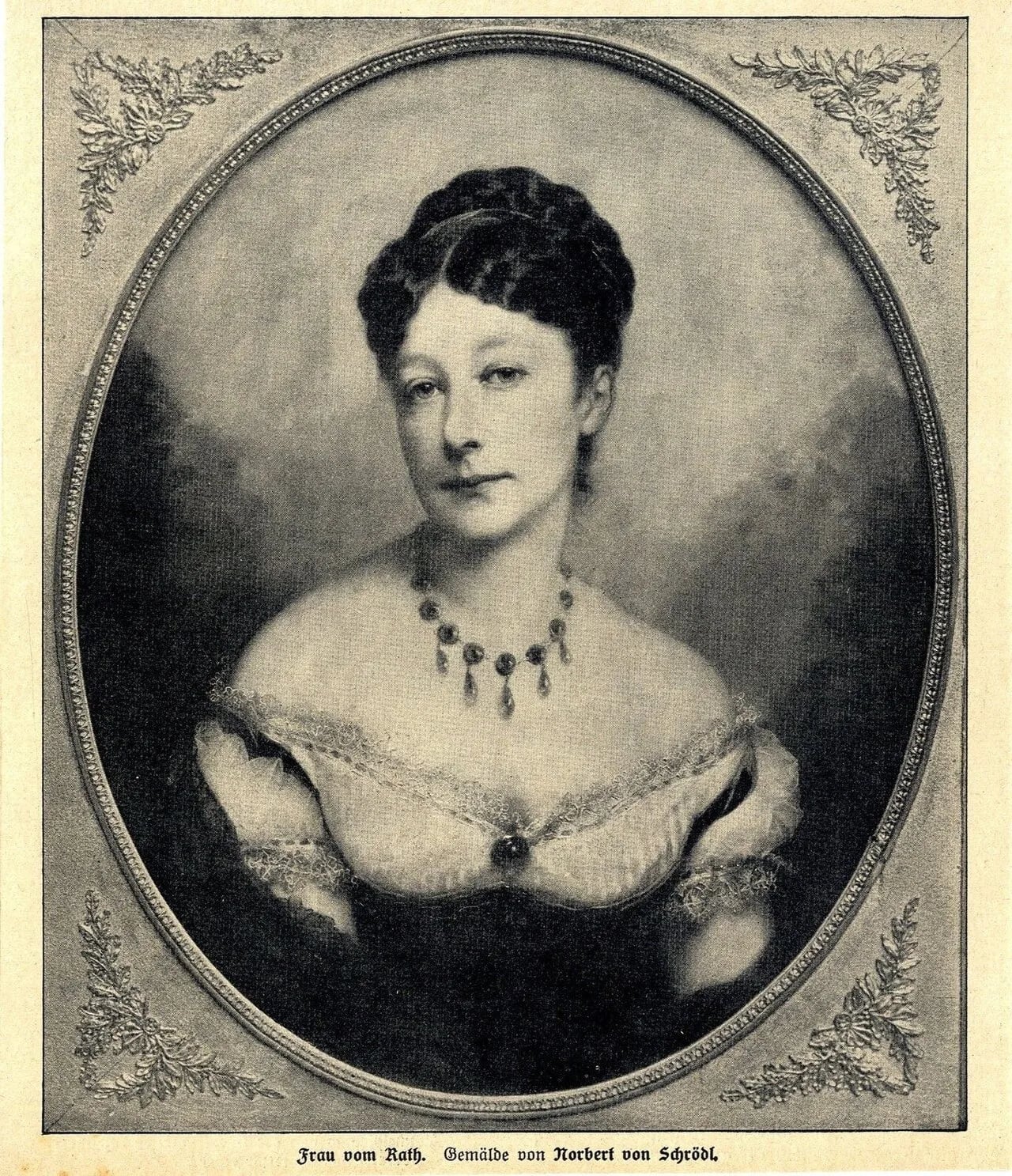 Portrait of Anna vom Rath (1839–1918) – memorial page