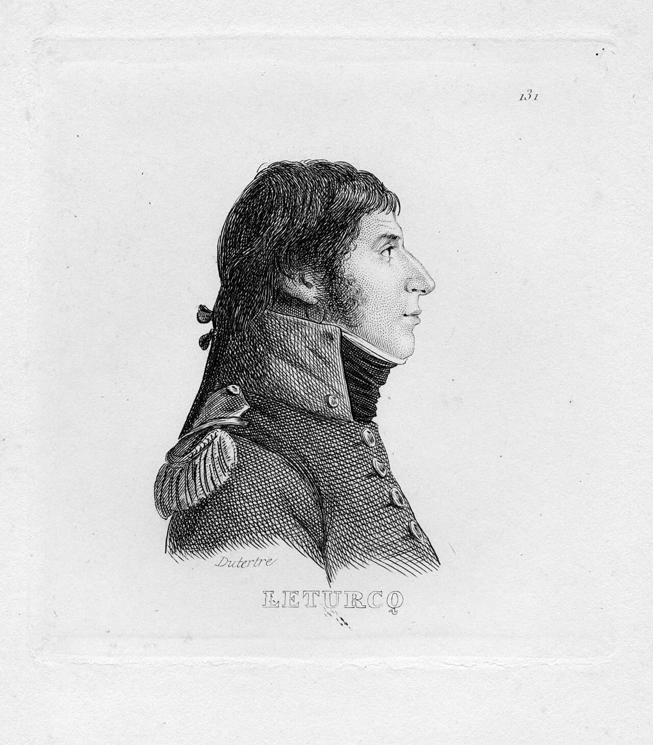 Portrait of François Charles Michel Leturcq (1769–1799) – memorial page