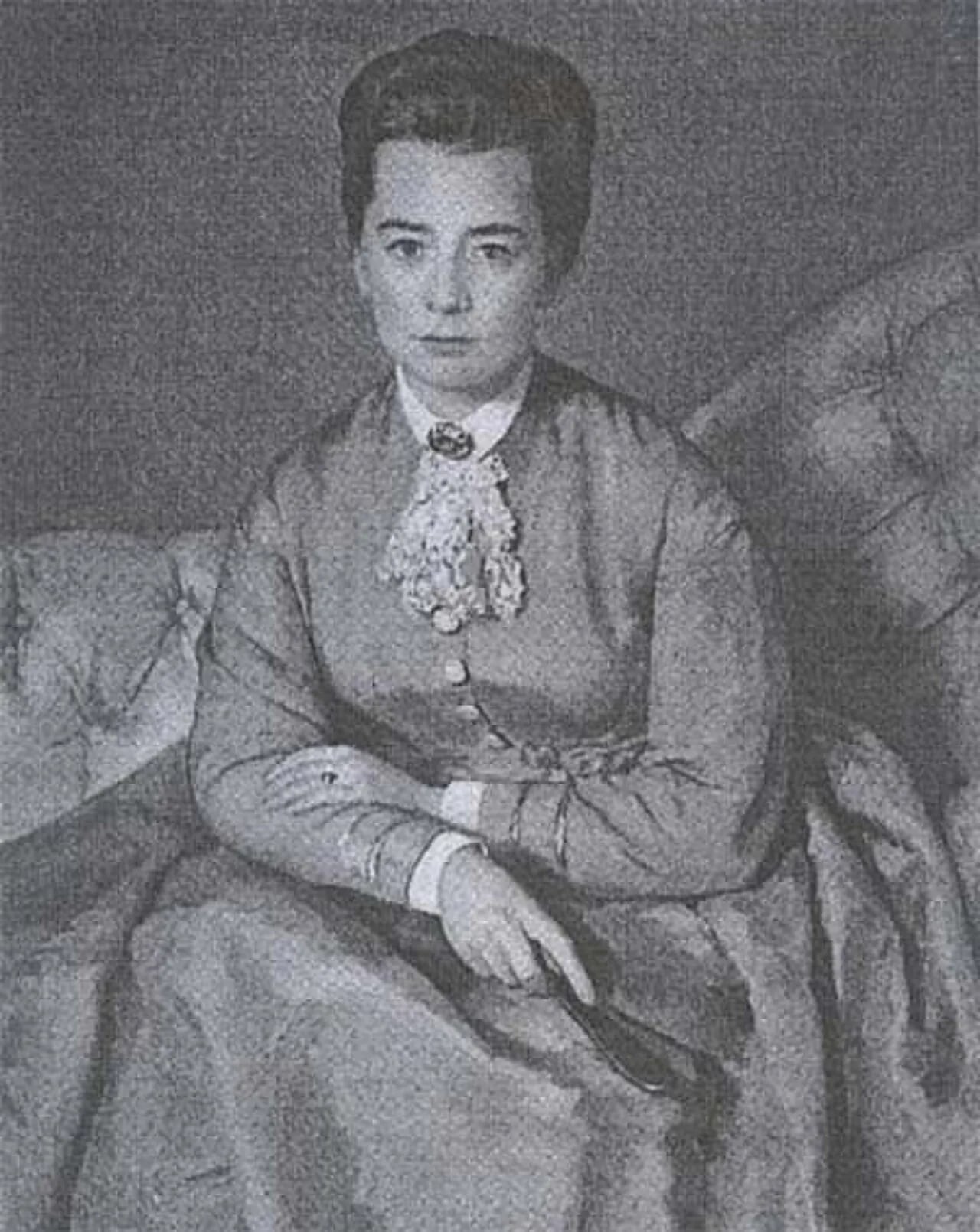 Portrait of Anna von Helmholtz (1834–1899) – memorial page
