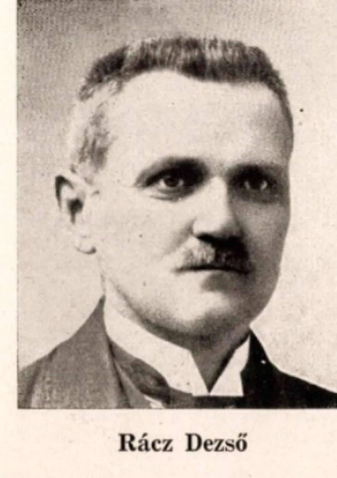 Portrait of Dezső Rácz (1873–1950) – memorial page