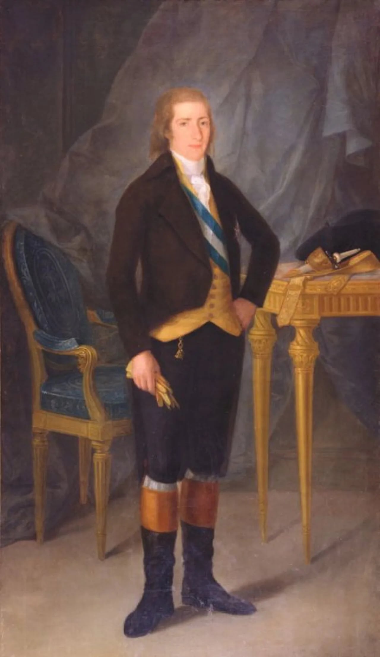 Porträt von Duque de Castroterreño (1761–1855) – Gedenkseite