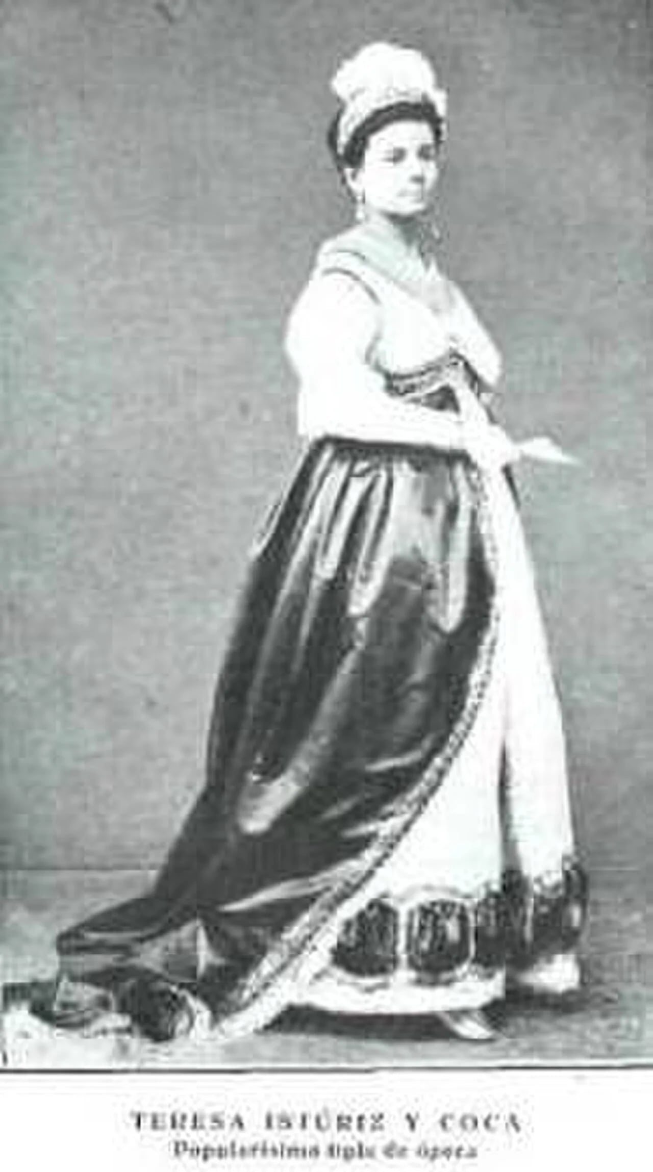 Portrait of Basilia Teresa Istúriz y Coca (1830–1874) – memorial page