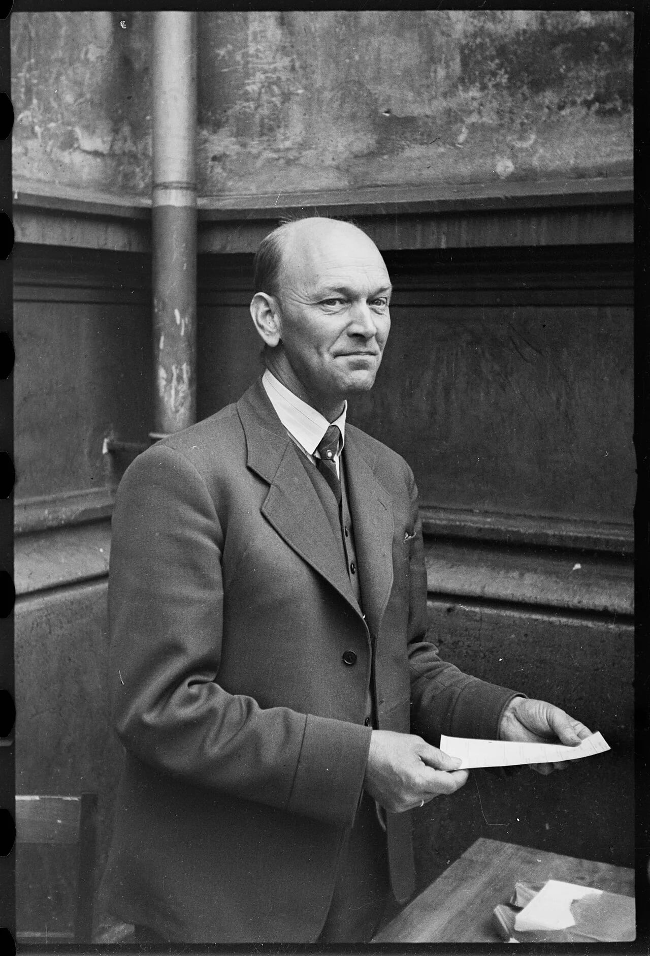 Porträt von Jørgen Bakke (1894–1962) – Gedenkseite
