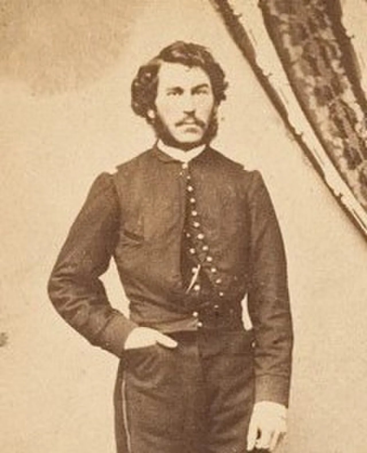 Porträt von Haldimand S. Putnam (1835–1863) – Gedenkseite