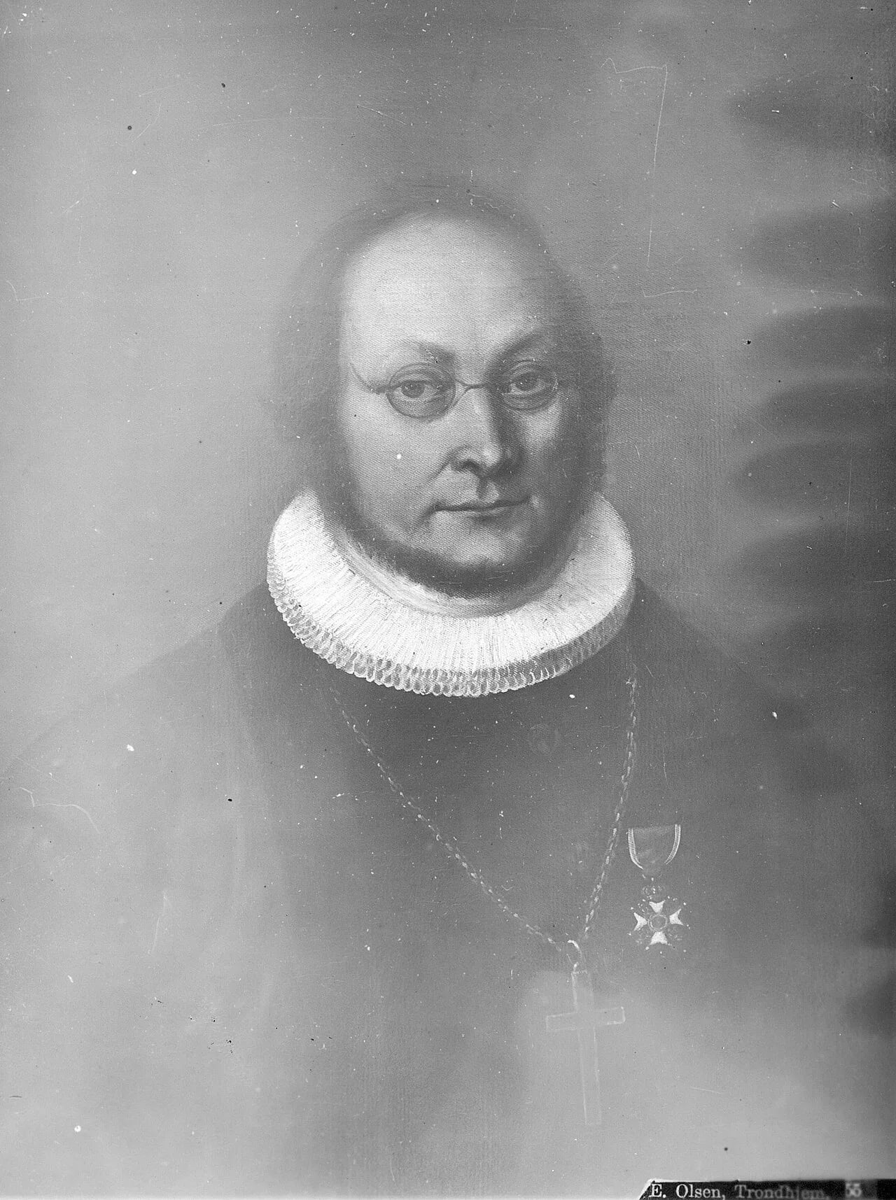 Portrait of Hans Jørgen Darre (1803–1874) – memorial page
