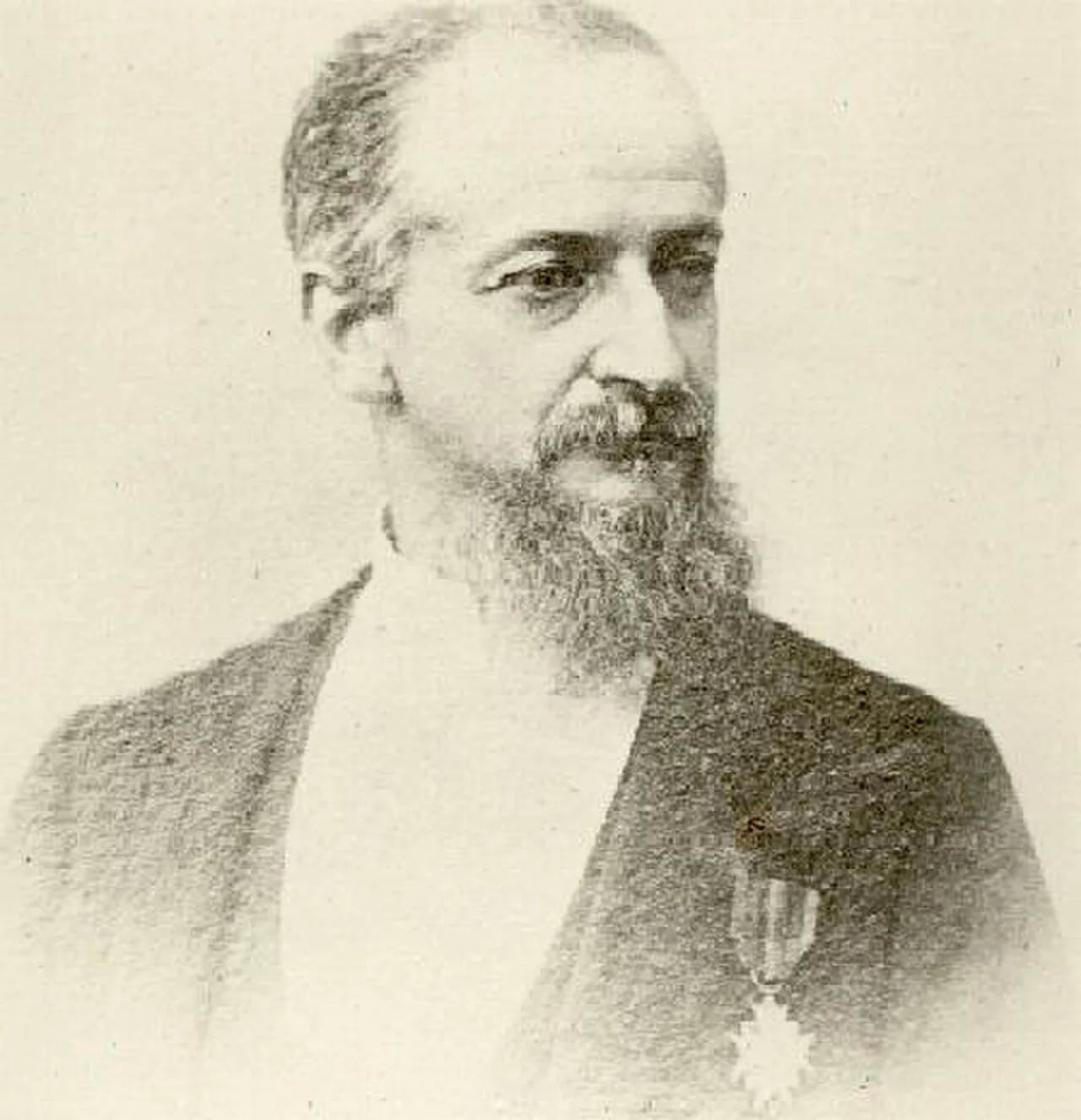 Porträt von Francis Goullin (1840–1913) – Gedenkseite