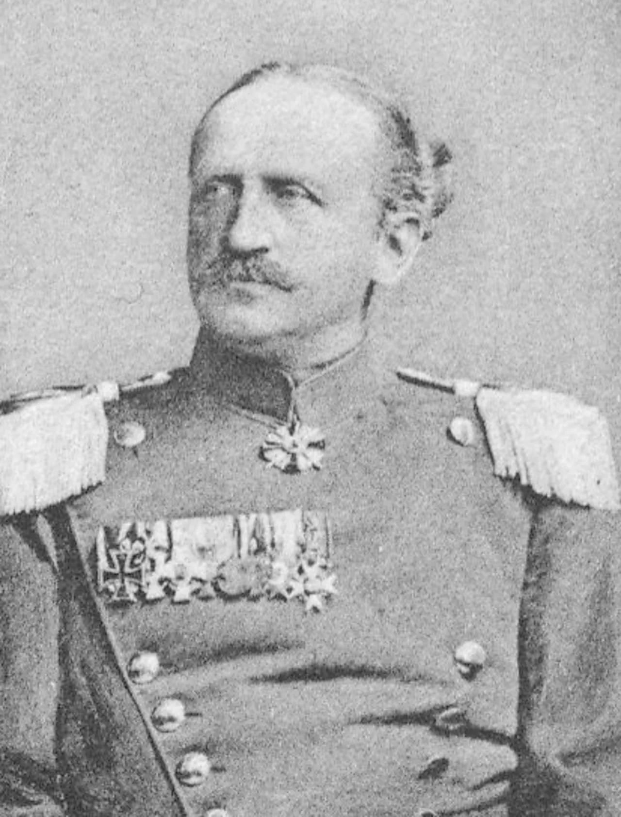 Portrait of Edwin Werckmeister genannt von Oesterling (1832–1912) – memorial page