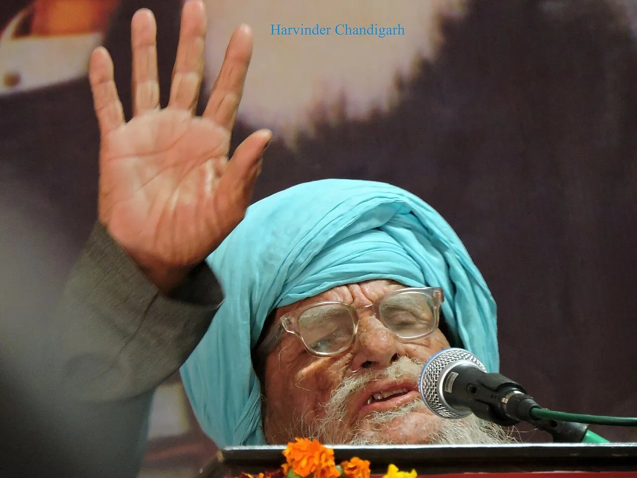Porträt von Hari Singh Dilbar (1929–2017) – Gedenkseite
