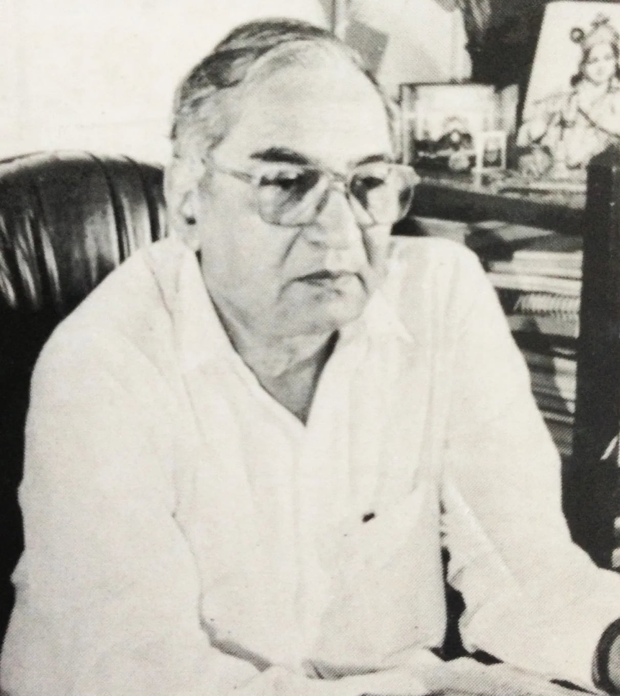 Porträt von Harindra Dave (1930–1995) – Gedenkseite