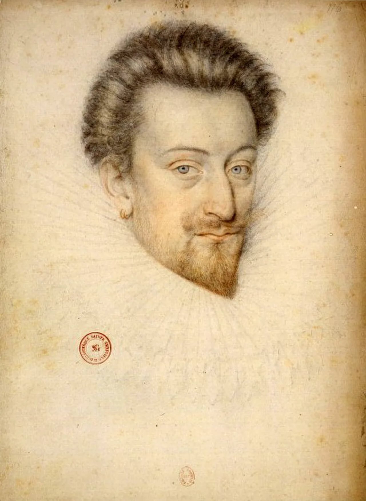 Porträt von Anne de Joyeuse (1560–1587) – Gedenkseite