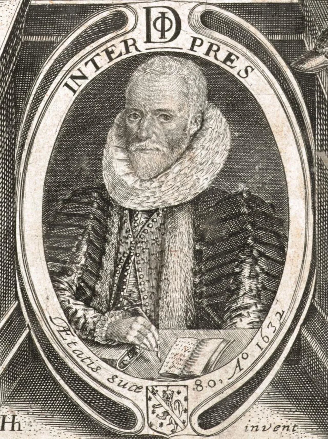 Portrait of Philemon Holland (1552–1637) – memorial page