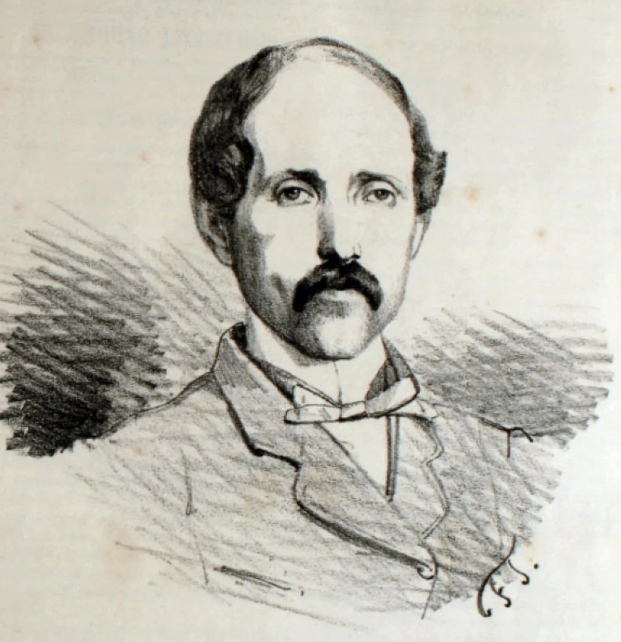 Porträt von Alejandro Reyes (1825–1884) – Gedenkseite