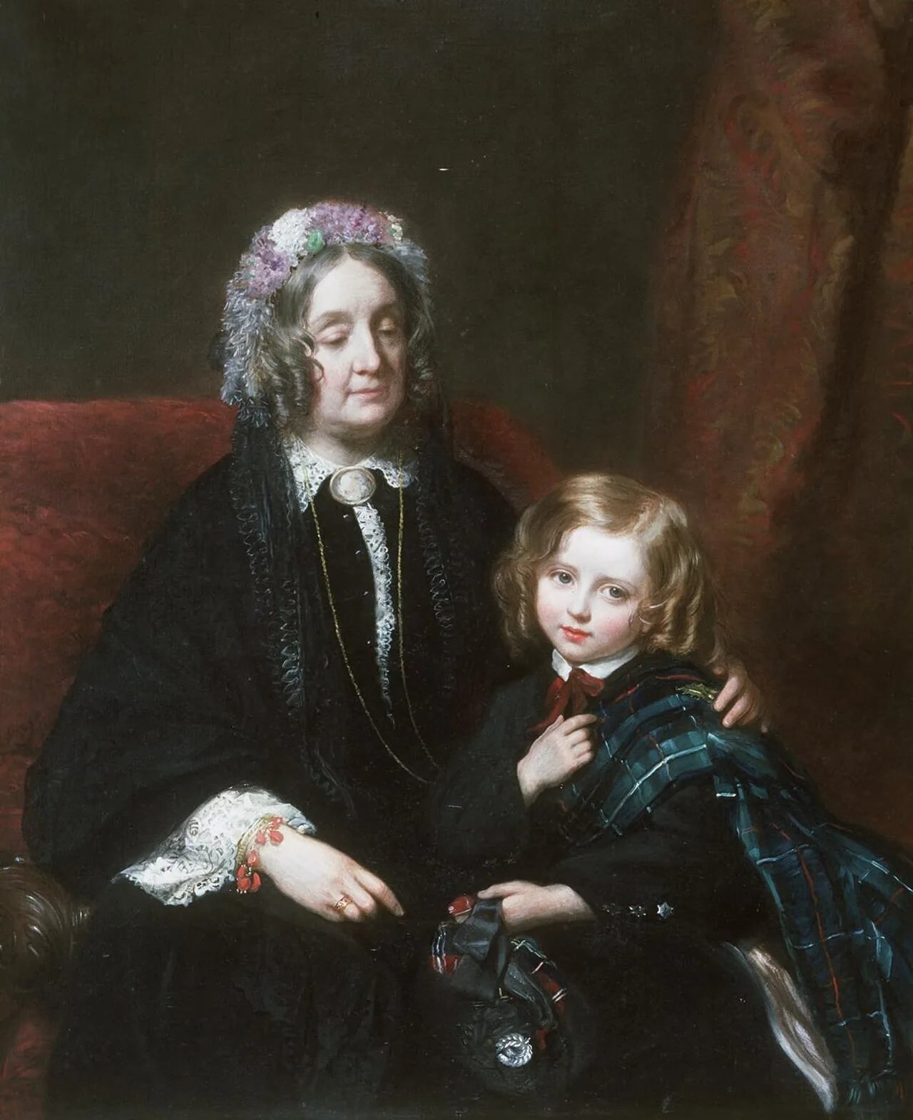Porträt von Mary Eleanor Hamlyn-Williams (1825–1872) – Gedenkseite