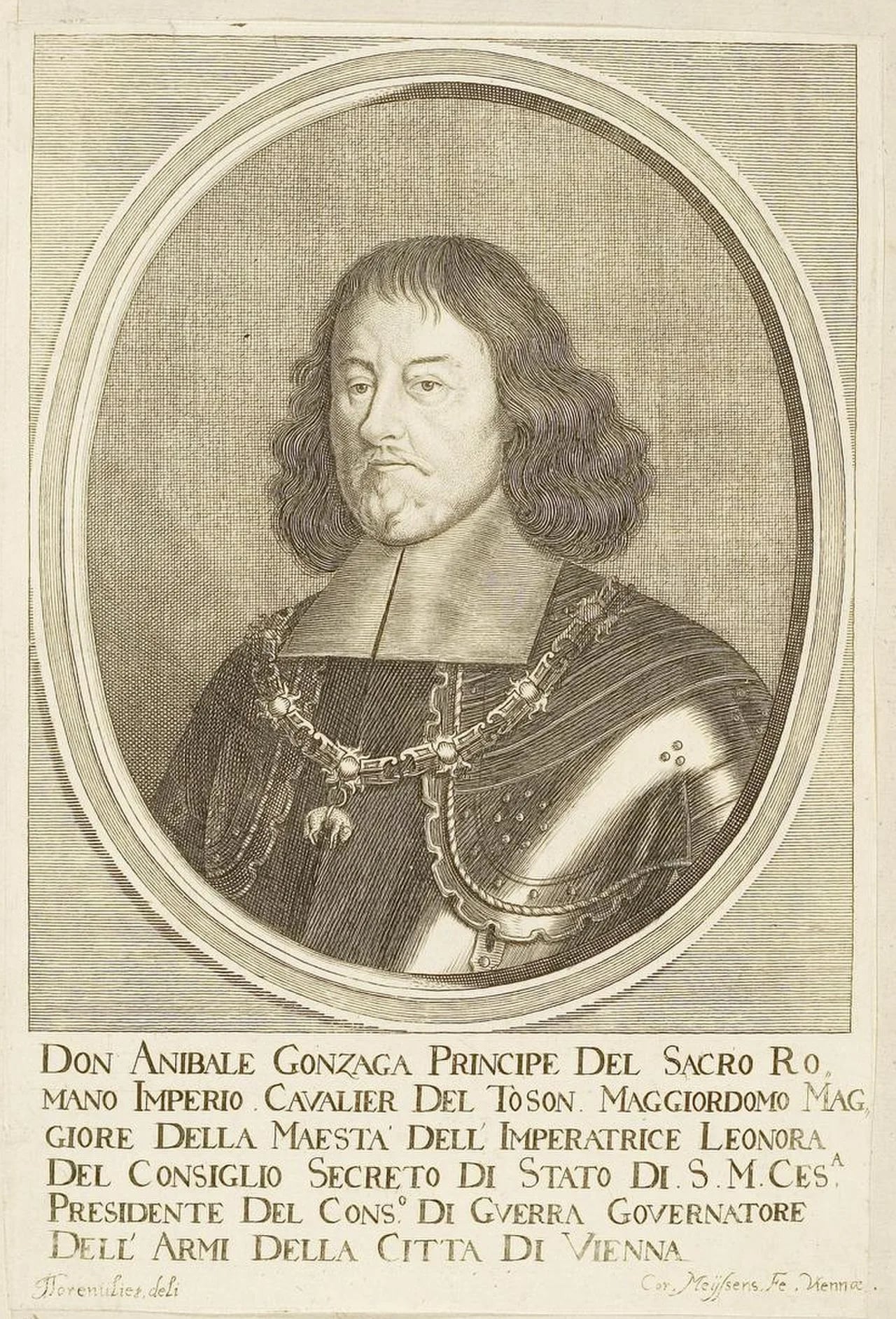 Portrait of Annibale Gonzaga (1602–1668) – memorial page