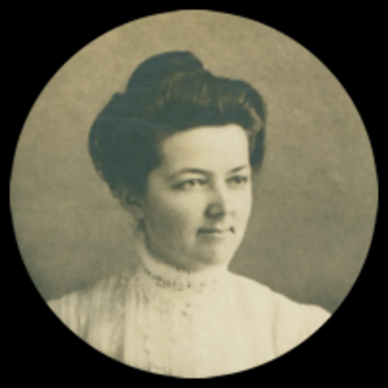 Portrait of Annie Funk (1874–1912) – memorial page