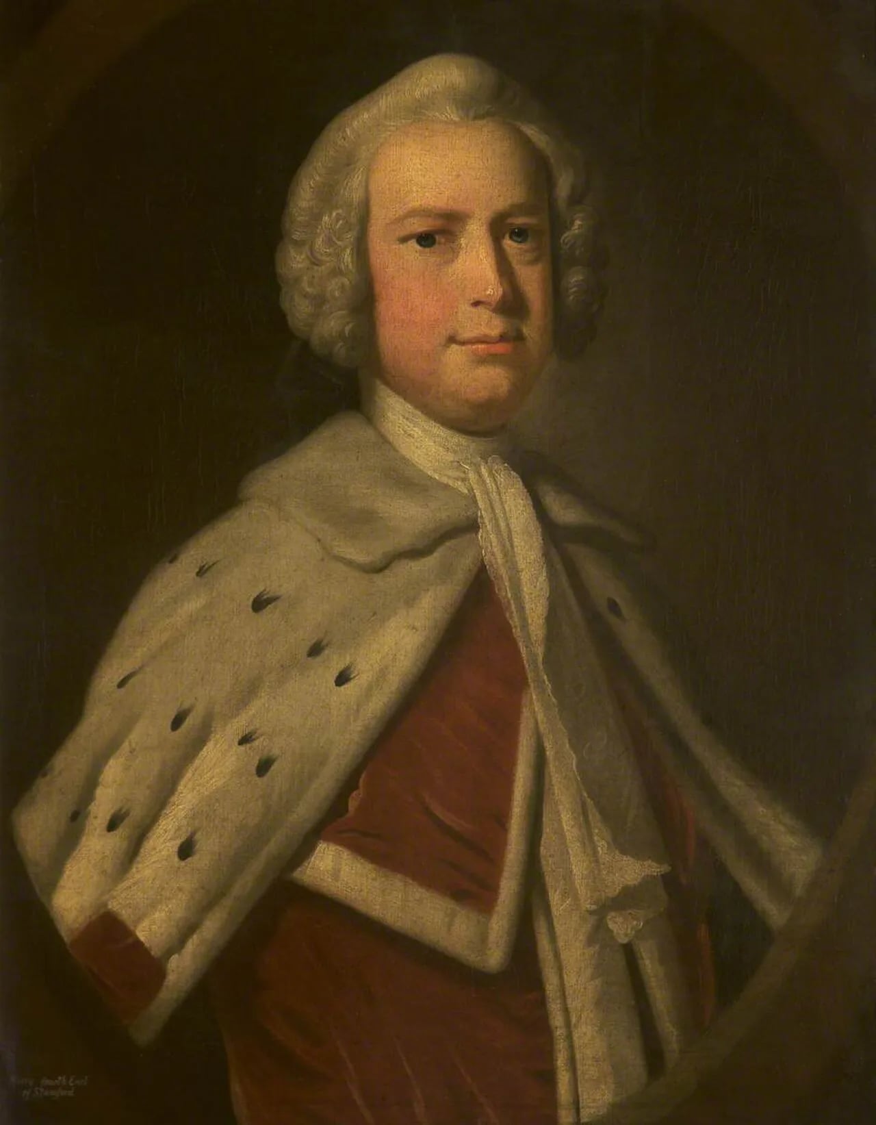 Porträt von Harry Grey, 4th Earl of Stamford (1715–1768) – Gedenkseite